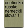 Osetinsko russko nemeckij slovar 1 by Miller