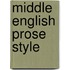 Middle english prose style