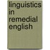Linguistics in remedial english