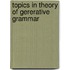Topics in theory of gererative grammar
