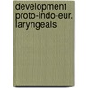 Development proto-indo-eur. laryngeals by Beekes