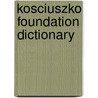 Kosciuszko foundation dictionary door Bulas
