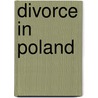 Divorce in poland door Gorecki