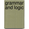 Grammar and logic door Panfilov