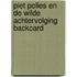 Piet Polies en de wilde achtervolging backcard