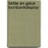 Liefde en geluk toonbankdisplay