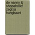 De Nanny & Shopaholic! zegt ja hangkaart
