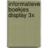 Informatieve boekjes display 3x