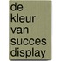 De kleur van succes display