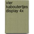 Vier Kaboutertjes display 4x
