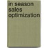 In season sales optimization