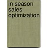 In season sales optimization by M.D. Martinez Vilela