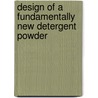 Design of a fundamentally new detergent powder door C. Mentruit-Puig