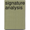 Signature analysis by T. Figarella