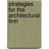 Strategies for the architectural firm door Onbekend