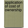 Application of cost of ownership door M. Pechac