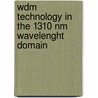 WDM technology in the 1310 nm wavelenght domain door J.P. Turkiewicz