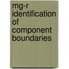 MG-R identification of component boundaries door X. Liu