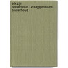Elk zijn onderhoud...vraaggestuurd onderhoud door M.H.P. Vennix