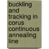 Buckling and tracking in Corus continuous annealing line