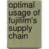 Optimal usage of FujiFilm's supply chain