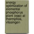 Energy optimization of elemental phosphorus plant (EPP) at Thermphos, Vlissingen