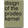 Disign of the Prodeo kernel door T. Novosad