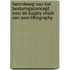 Herontwerp van het besturingsconcept voor de supply chain van ASM lithography