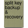 Split key backup & recovery by J. Brands
