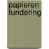 Papieren fundering