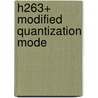 H263+ modified quantization mode door R. Koster