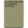Produktie-allocatie en logistieke besturing by M. Brouns
