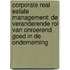 Corporate real estate management: de veranderende rol van onroerend goed in de onderneming