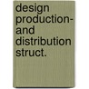 Design production- and distribution struct. by Pol