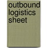 Outbound logistics sheet door José Vriens