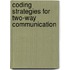 Coding strategies for two-way communication