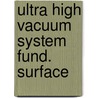 Ultra high vacuum system fund. surface door Gubbels