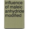 Influence of maleic anhydride modified door Rysdyk