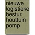 Nieuwe logistieke bestur. houttuin pomp