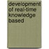 Development of real-time knowledge based