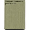 Informatie-architectuur prod.div. licht by Hugo Claus