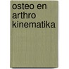 Osteo en arthro kinematika door H.H.N. Oonk