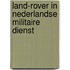 Land-rover in nederlandse militaire dienst