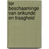 Ter beschaaminge van onkunde en traagheid