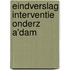 Eindverslag interventie onderz a'dam