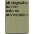 Strategische functie externe adviesraden