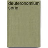 Deuteronomium serie by Blaauw