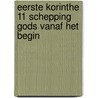 Eerste Korinthe 11 schepping Gods vanaf het begin door Blaauw