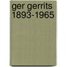 Ger gerrits 1893-1965 by Dooren
