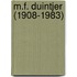 M.F. Duintjer (1908-1983)